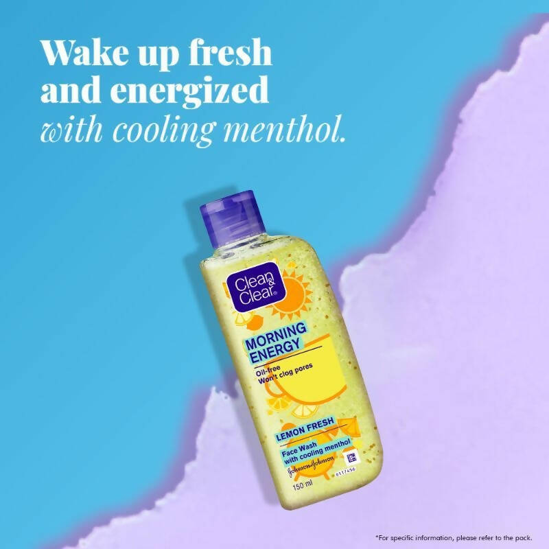 Clean & Clear Morning Energy Lemon Fresh Face Wash | Grocsy
