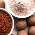 Sreshta Farms Ragi Sprouted Flour (Molakala Ragi Pindi) | Grocsy