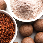 Sreshta Farms Ragi Sprouted Flour (Molakala Ragi Pindi) | Grocsy