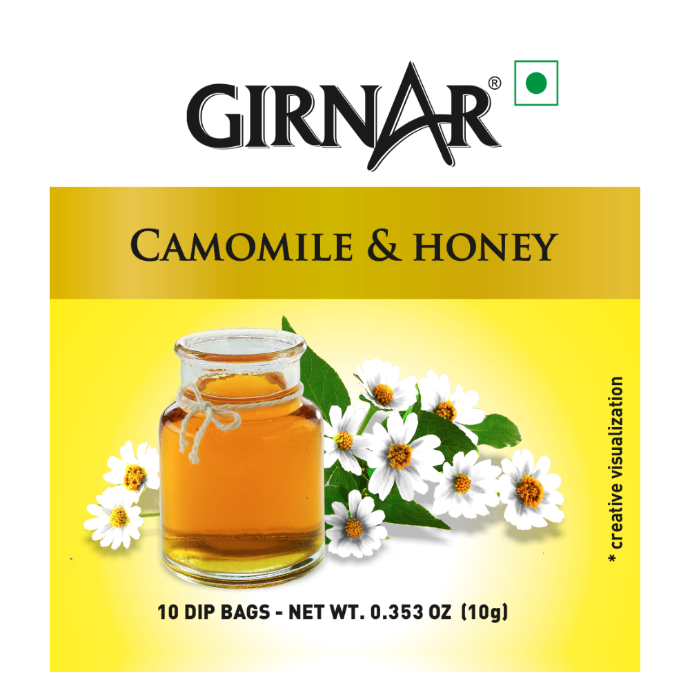 Girnar Camomile Infusion With Honey | Grocsy