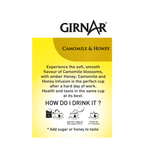 Girnar Camomile Infusion With Honey | Grocsy