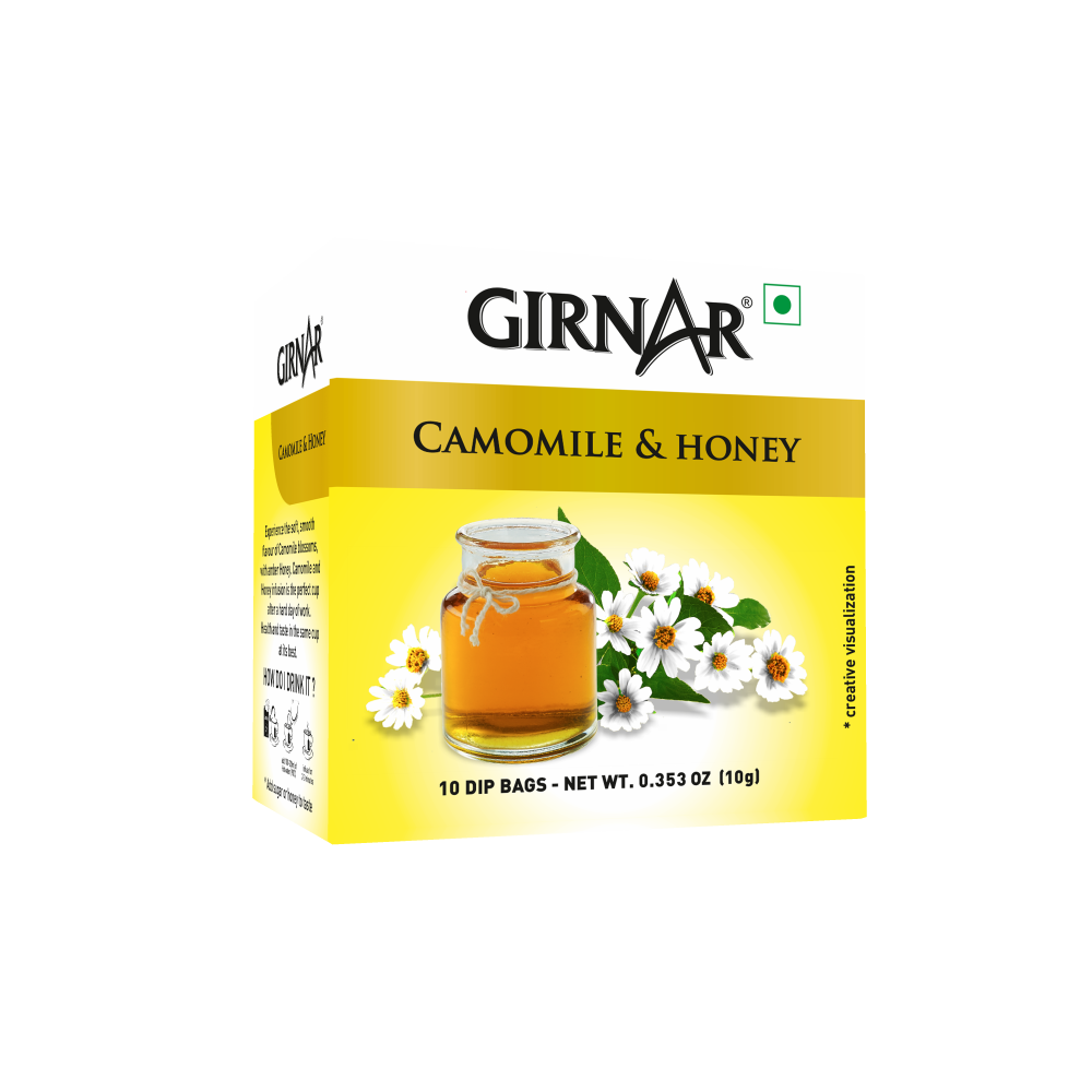 Girnar Camomile Infusion With Honey | Grocsy