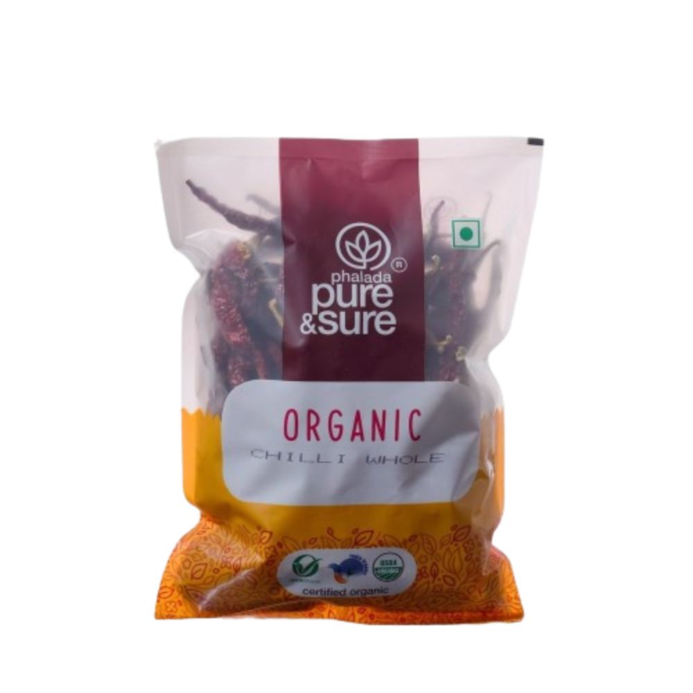 Pure & Sure Organic Chili Whole | Grocsy