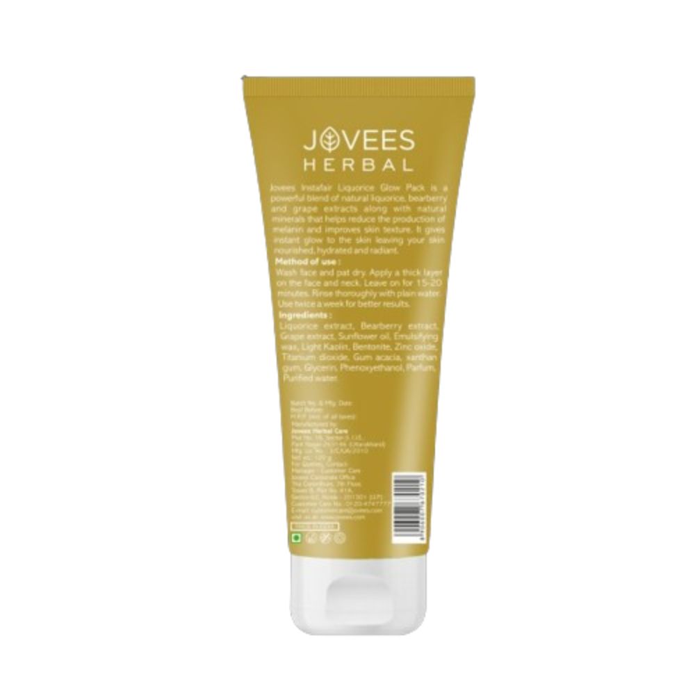 Jovees Instant Fair Liquorice Glow Pack | Grocsy