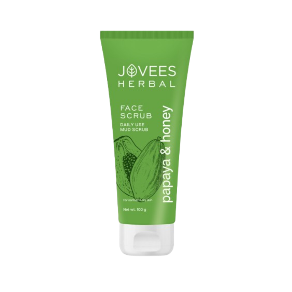 Jovees Papaya & Honey Face Scrub | Grocsy
