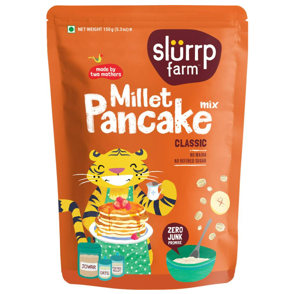 Slurrp Farm Chocolate Millet Pancake Mix | Grocsy