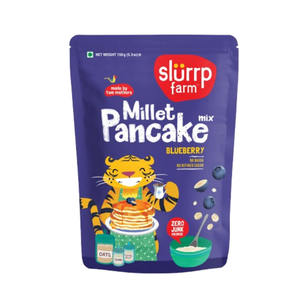 Slurrp Farm Pancake & waffle Mix Blueberry | Grocsy
