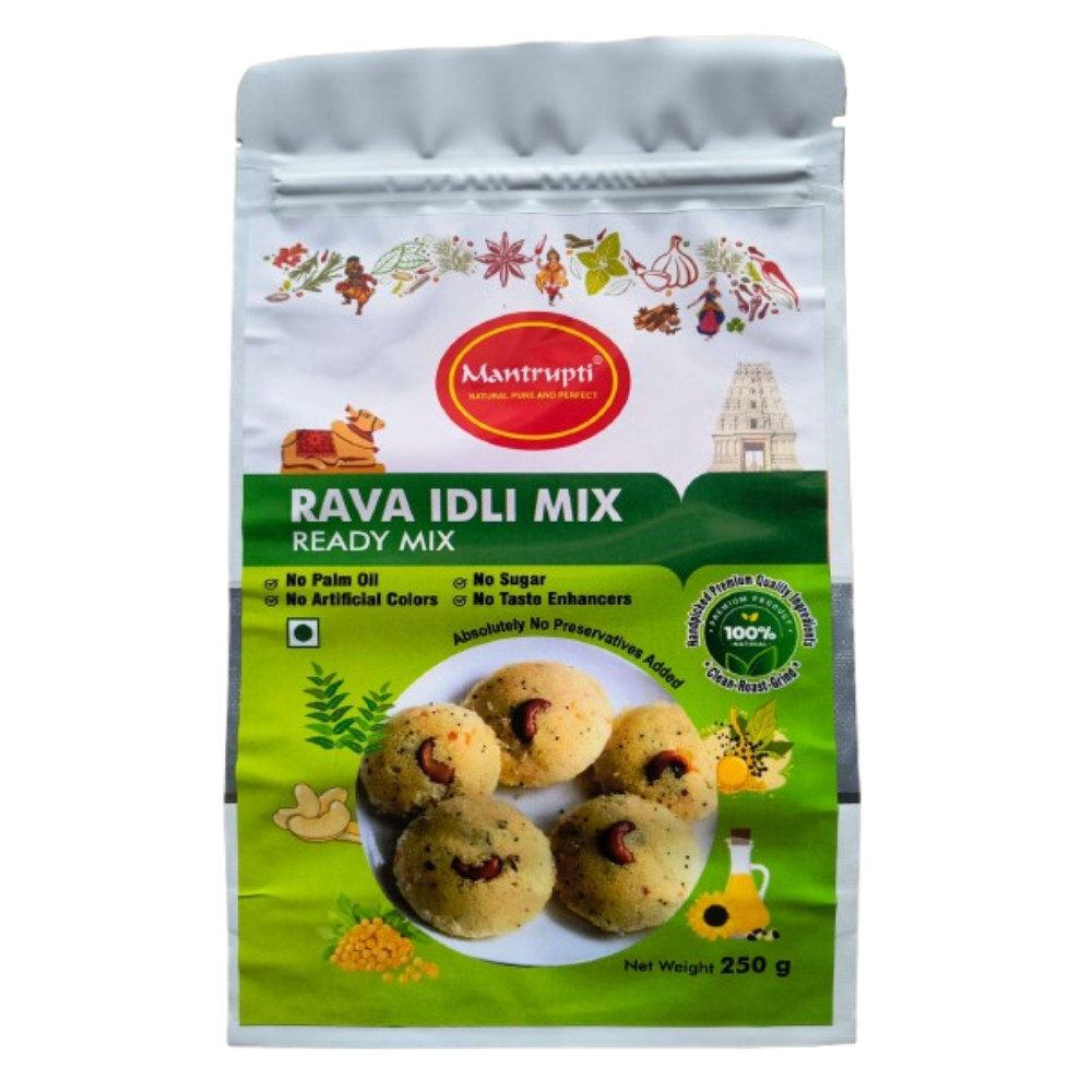Mantrupti Rava Idly Mix | Grocsy