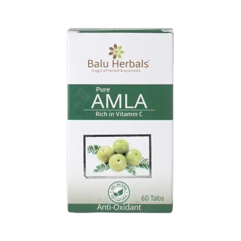 Balu Herbals Amla Tablets | Grocsy