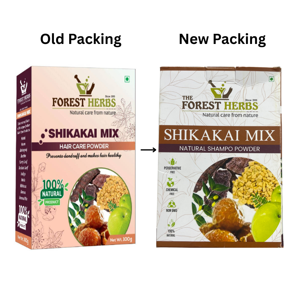 Forest Herbs Shikakai Mix Hair Care Powder | Grocsy