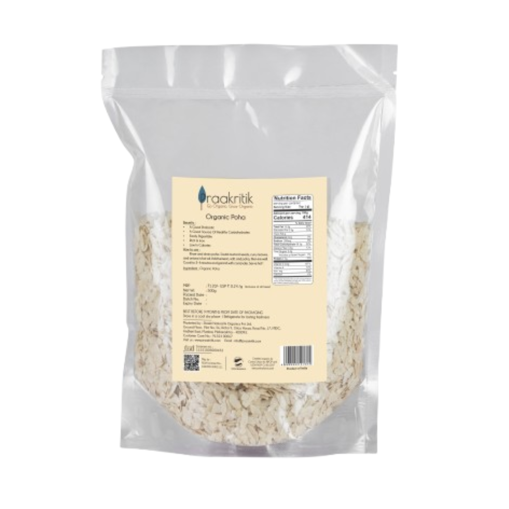 Praakritik Organic Poha | Grocsy