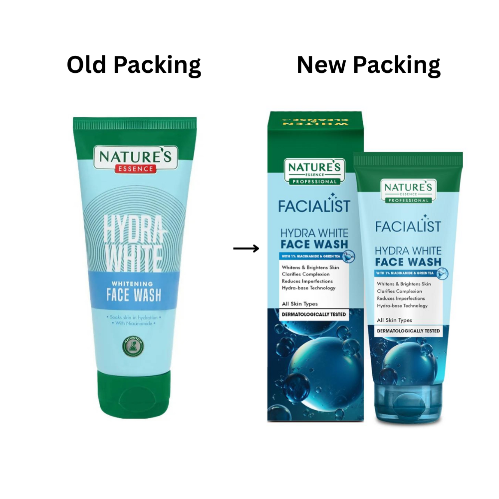 Nature's Essence Hydra White Whitening Face Wash | Grocsy