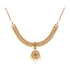 Elite trade Metal Copper Gold Green White Jewel Set