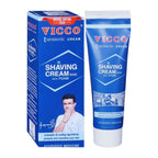 Vicco Turmeric Shaving Cream With Foam Base | Grocsy