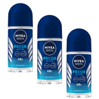 Nivea Men Fresh Active Deo Roll On 48 H Freshness | Grocsy
