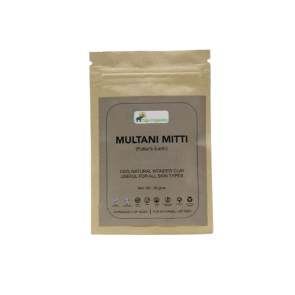 Teja Organics Multani Mitti Face Pack | Grocsy