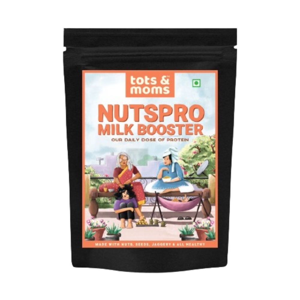 Tots and Moms Organic Nutspro with Jaggery Drink Mix | Grocsy