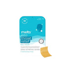 Wellbeing Nutrition Melts instant Throat Relief Oral Strips-Soothing Ginger Lemon Honey Flavor | Grocsy