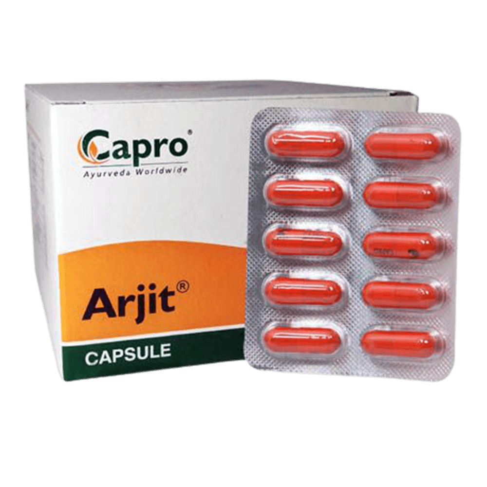 Capro Ayurveda Arjit Capsules | Grocsy