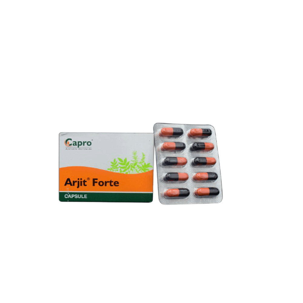 Capro Ayurveda Arjit Forte Capsules | Grocsy