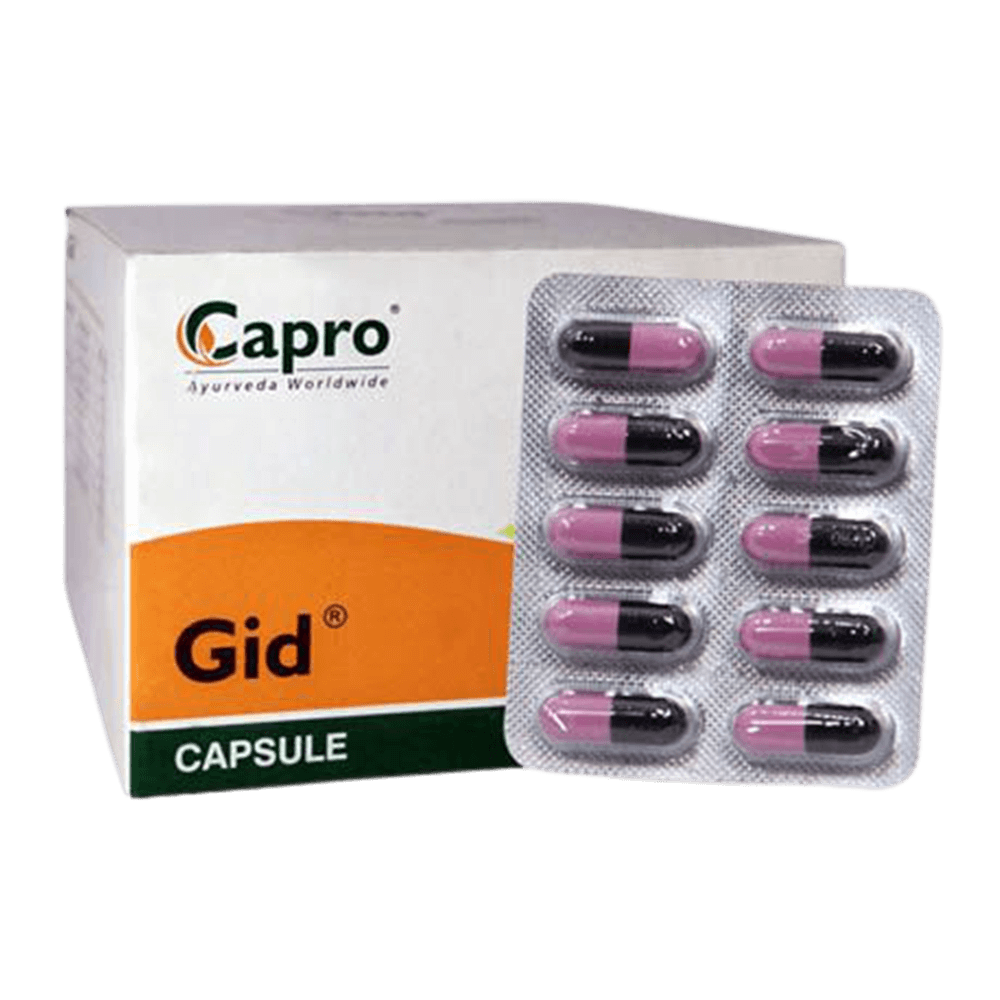 Capro Ayurveda Gid Capsules | Grocsy