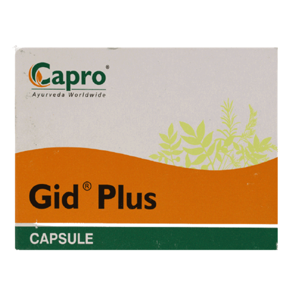 Capro Ayurveda Gid Plus Capsules | Grocsy