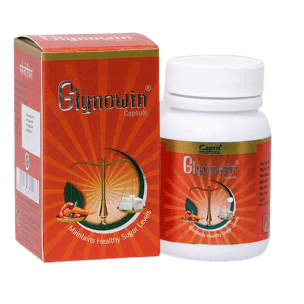 Capro Ayurveda Glynowin Capsule | Grocsy