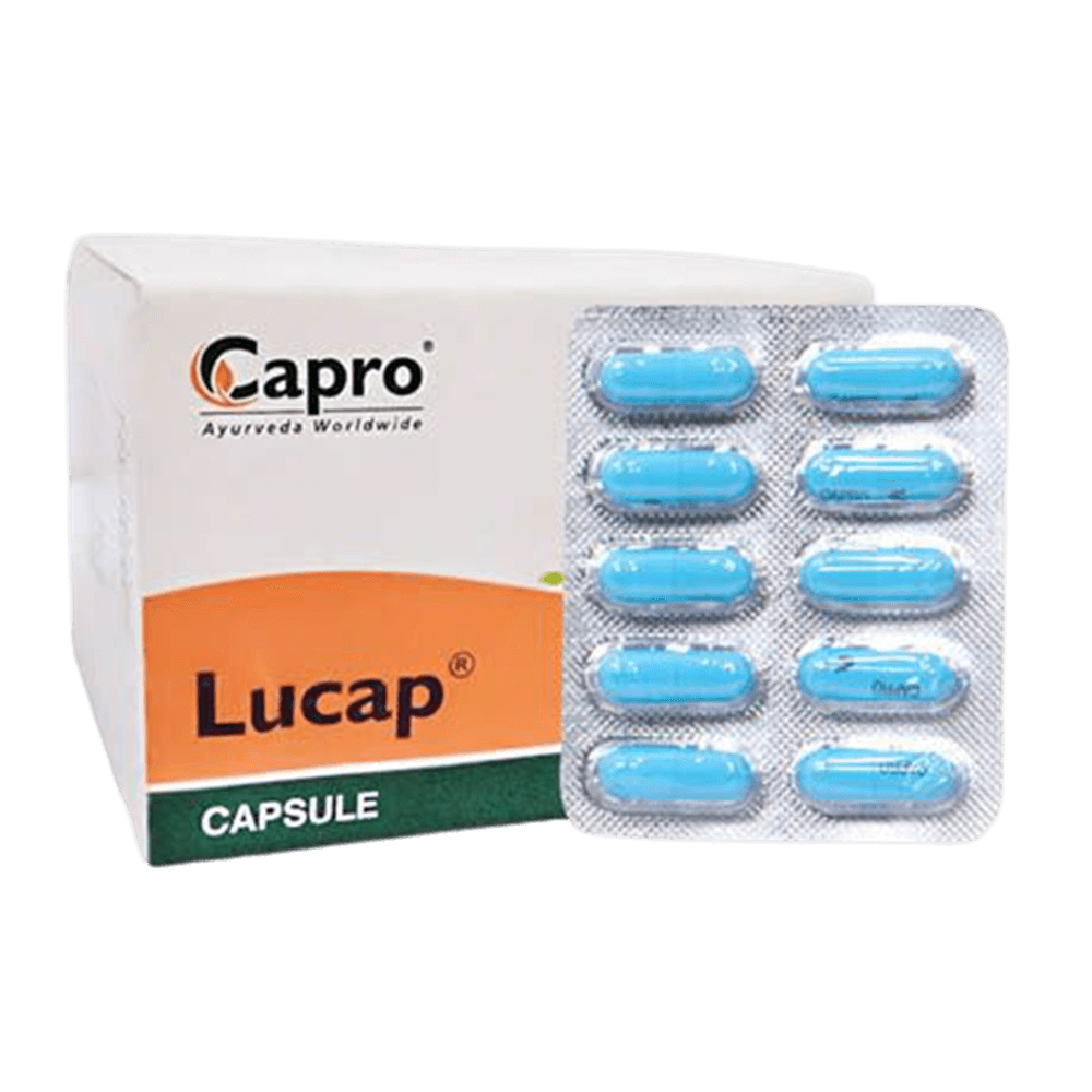 Capro Ayurveda Lucap Capsules | Grocsy