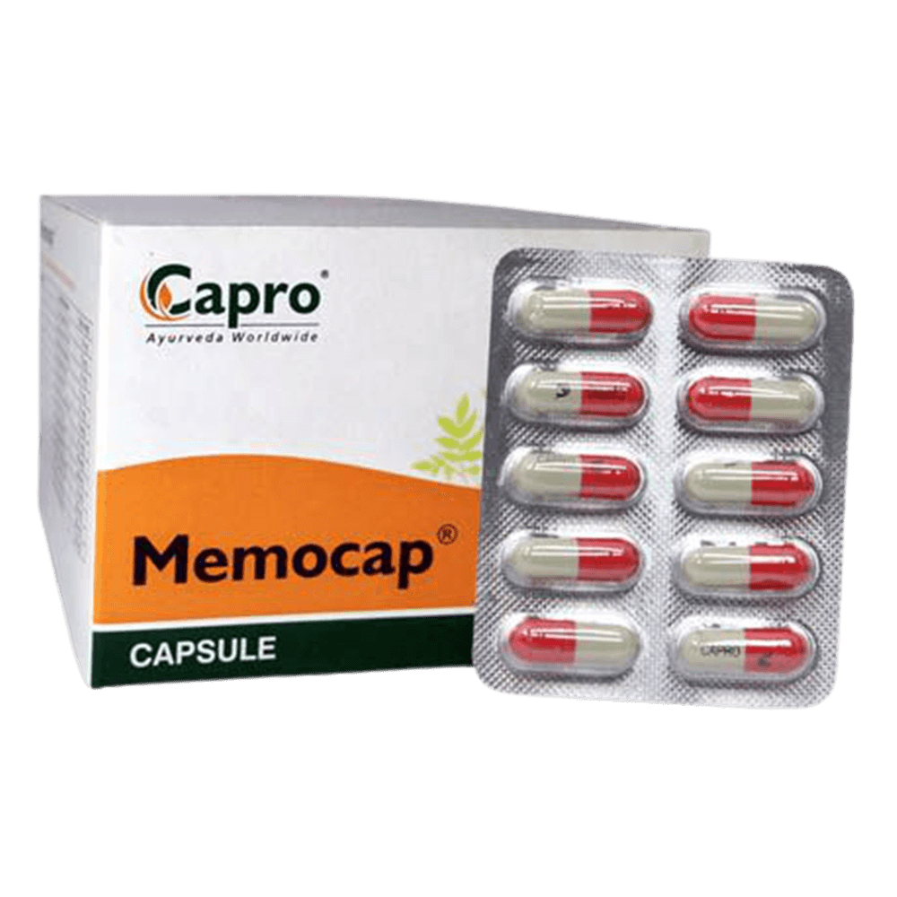 Capro Ayurveda Memocap Capsules | Grocsy