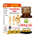 Basic Ayurveda Yogendra Ras (With Gold & Pearl) Tablets | Grocsy