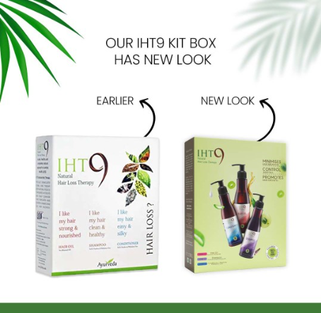 Lass Naturals IHT9 Anti Hair Loss Therapy Kit | Grocsy