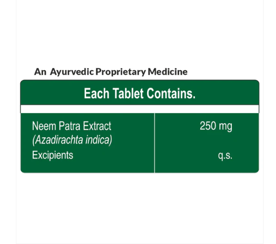 Pure Nutrition Neem Tablets | Grocsy