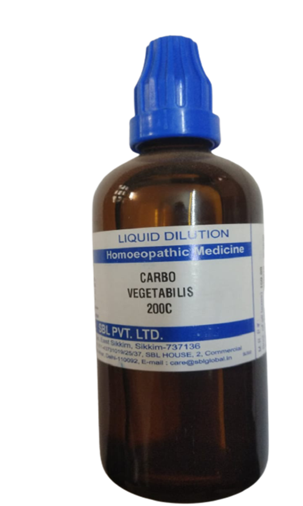 SBL Homeopathy Carbo Vegetabilis Dilution | Grocsy
