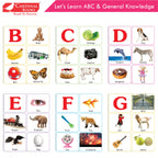 Cardinal ABC & Pattern Book Set (Set Of 2)| Alphabet Picture Book|General Knowledge Book|Pattern Writing Book| Combo Book for Kids| Ages 3-5 Years | Grocsy