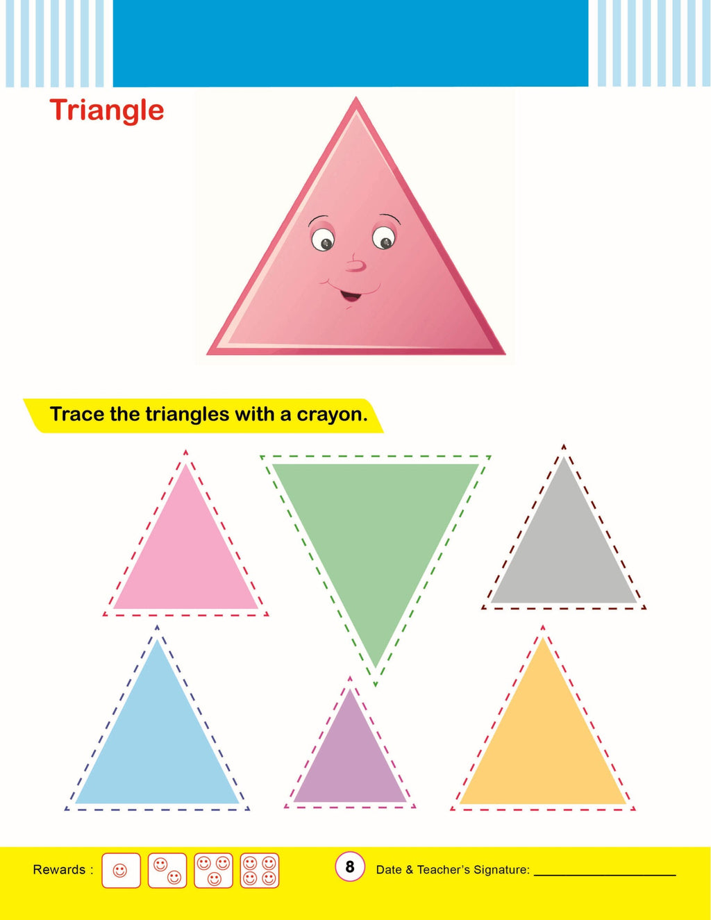 Cardinal Mathematics Primer A|Junior KG|Pattern & Shapes|Number 1-50|Fun Learning Maths Activity Book| Ages 3-6 Years | Grocsy