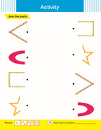 Cardinal Mathematics Primer B|Senior KG|Pattern & Shapes|Number 1-100|Skip Counting|Fun Learning Maths Activity Book| Ages 3-7 Years | Grocsy
