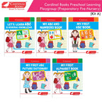 Cardinal Books Preschool Learning Playgroup (Preparatory Pre-Nursery) Kit A| Ages 2-3 Years| My First ABC Picture Dictionary | Grocsy