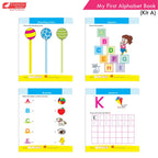 Cardinal Books Preschool Learning Playgroup (Preparatory Pre-Nursery) Kit A| Ages 2-3 Years| My First ABC Picture Dictionary | Grocsy