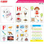 Cardinal Books Preschool Learning Playgroup (Preparatory Pre-Nursery) Kit A| Ages 2-3 Years| My First ABC Picture Dictionary | Grocsy