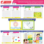 Cardinal Books Preschool Learning Senior KG (UKG) Kit D Set of 16| Cursive Alphabet| Number|Rhymes and Stories| Phonic|Ages 5-6 Years + | Grocsy