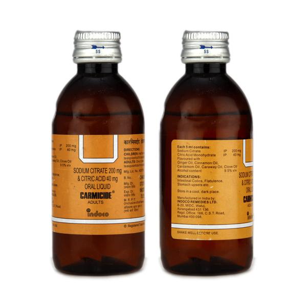 Indoco Remedies Carmicide Adults Syrup | Grocsy