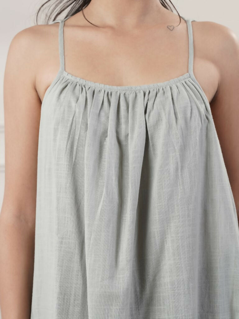 Joban Fashion Women's Grey Midi Dress | Grocsy