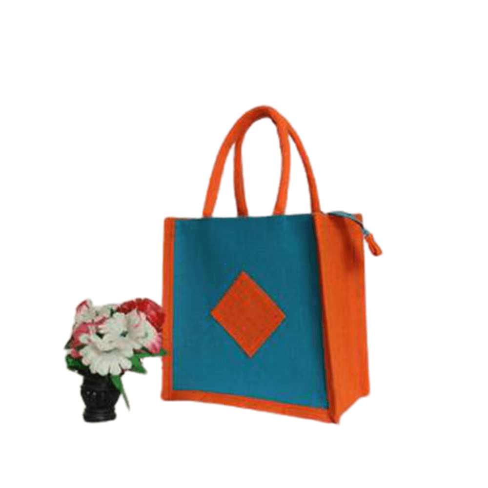 Carry Jute Bag/Lunch Bag/Return Gift Bag | Grocsy