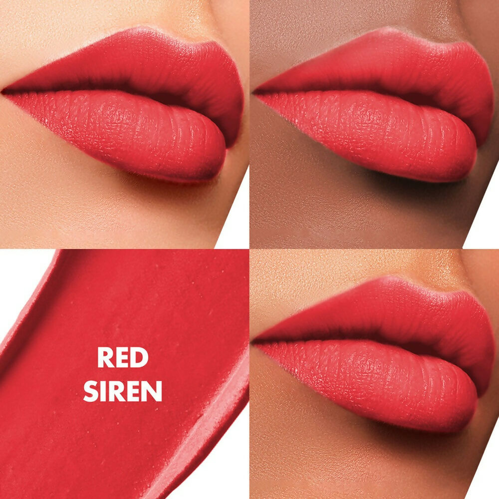 Lakme Cushion Matte Lipstick - Red Siren | Grocsy