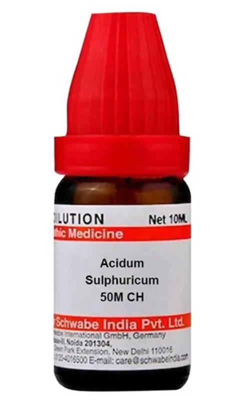Dr. Willmar Schwabe India Acidum Sulphuricum Dilution | Grocsy