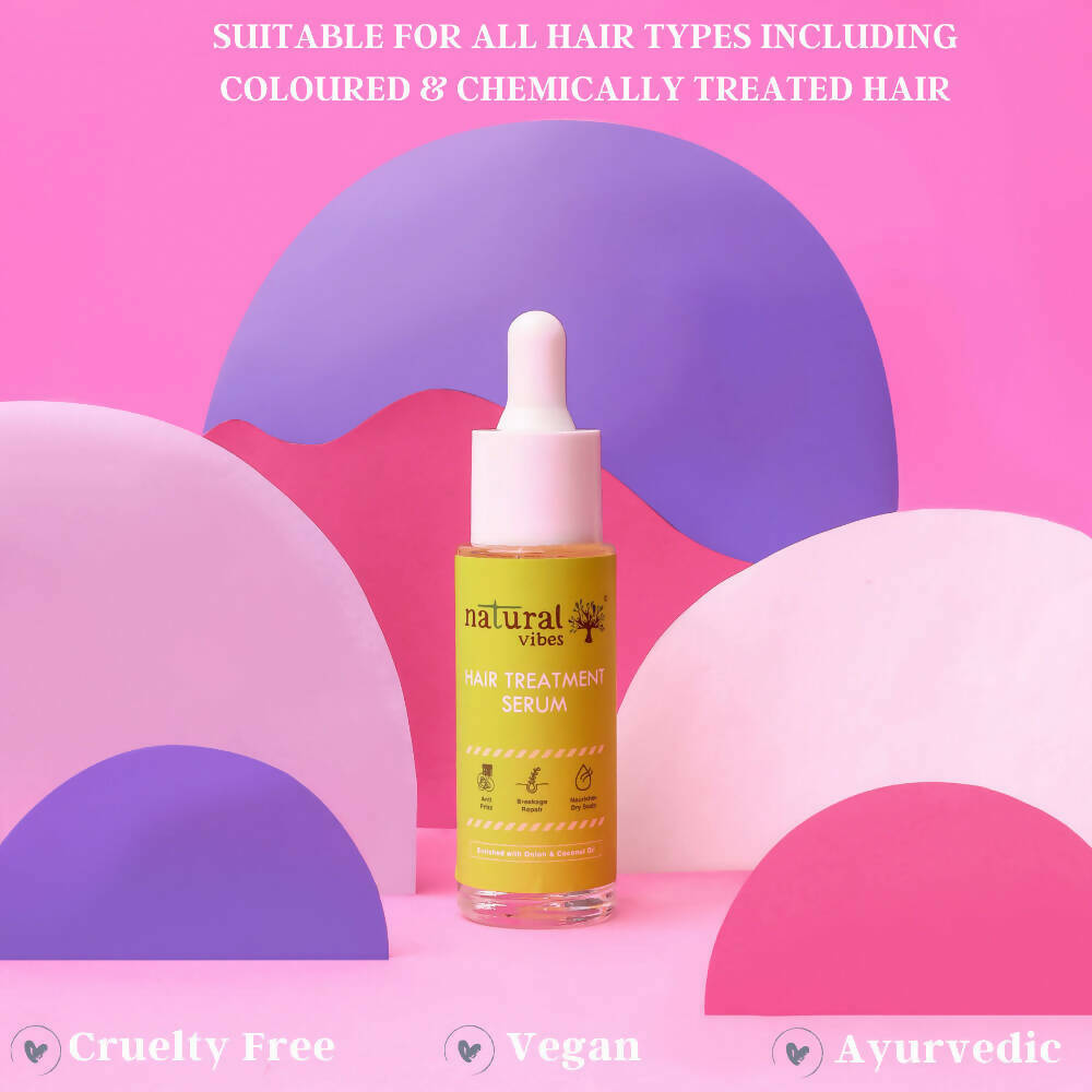 Natural Vibes Hair Treatment Serum with Onion & Coconut | Grocsy