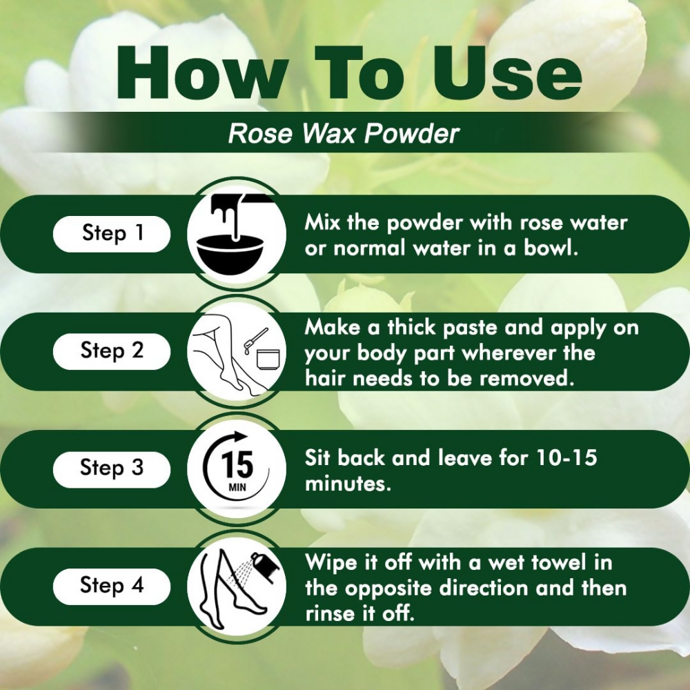 VedicAyurveda Herbal Wax Powder - Mogra | Grocsy
