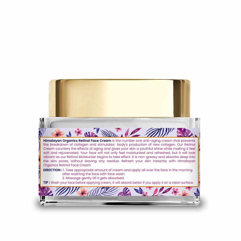 Himalayan Organics Retinol Face Cream | Grocsy