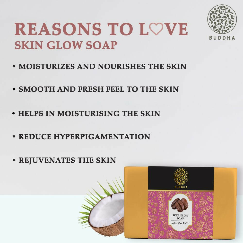 Buddha Natural Skin Glow soap - Removing Impurities and Moisturizing the skin | Grocsy
