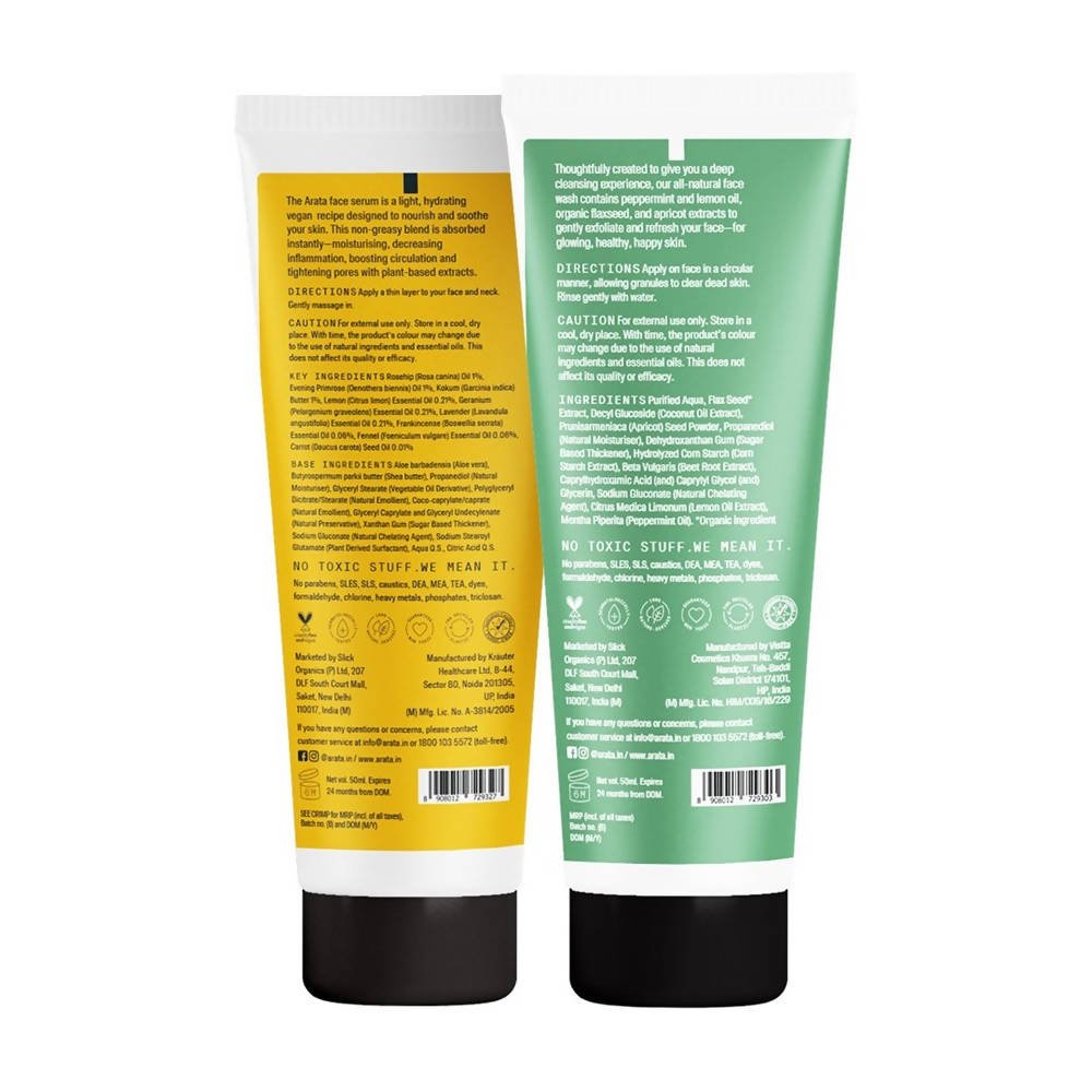 Arata Hydrating Face Duo | Grocsy